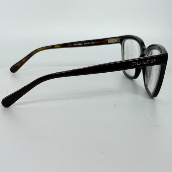 COACH HC6109 5487 Black eyeglasses Frames Cat Eye 52-18-135 H19226 - Picture 4 of 7